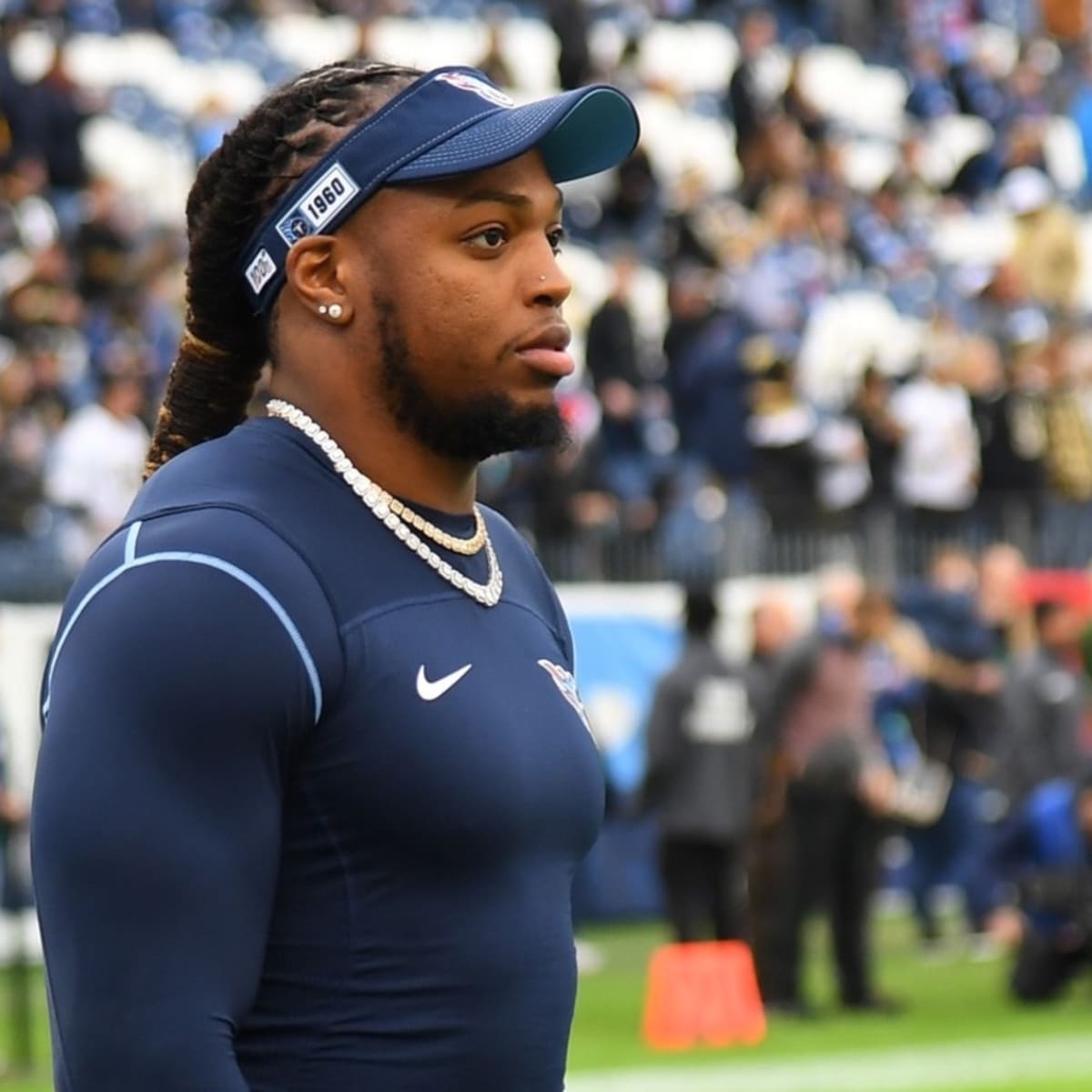 Derrick Henry of the Titans talks conditioning, contract