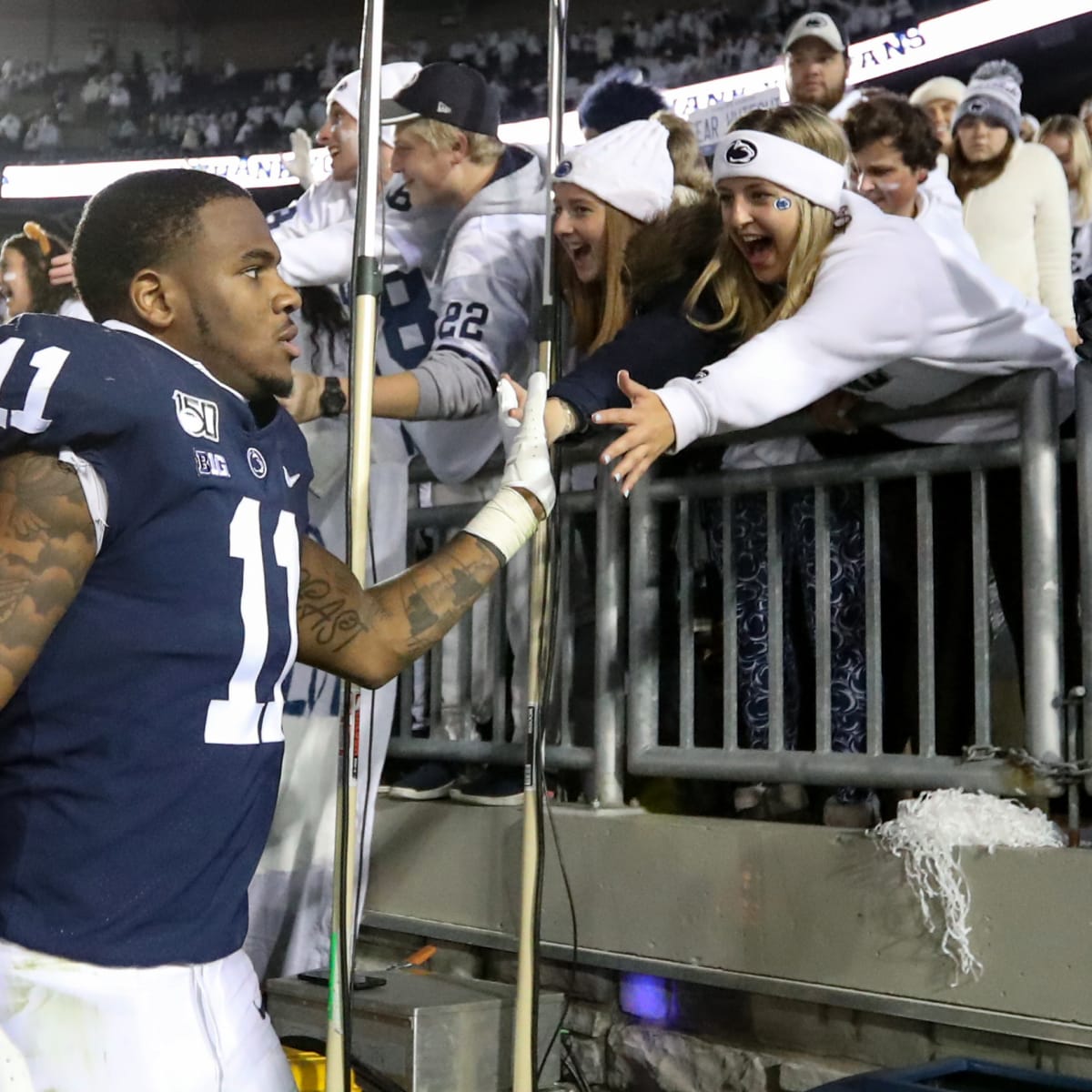 SEE IT: Former Penn State football linebacker Micah Parson