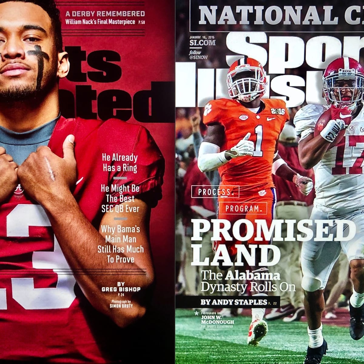 Sports Illustrated Tua Tagovailoa Cover Alabama 12/31/2018 SI Miami  Dolphins QB