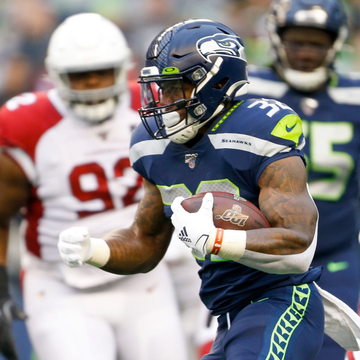 Seattle Seahawks running back Chris Carson back to full health