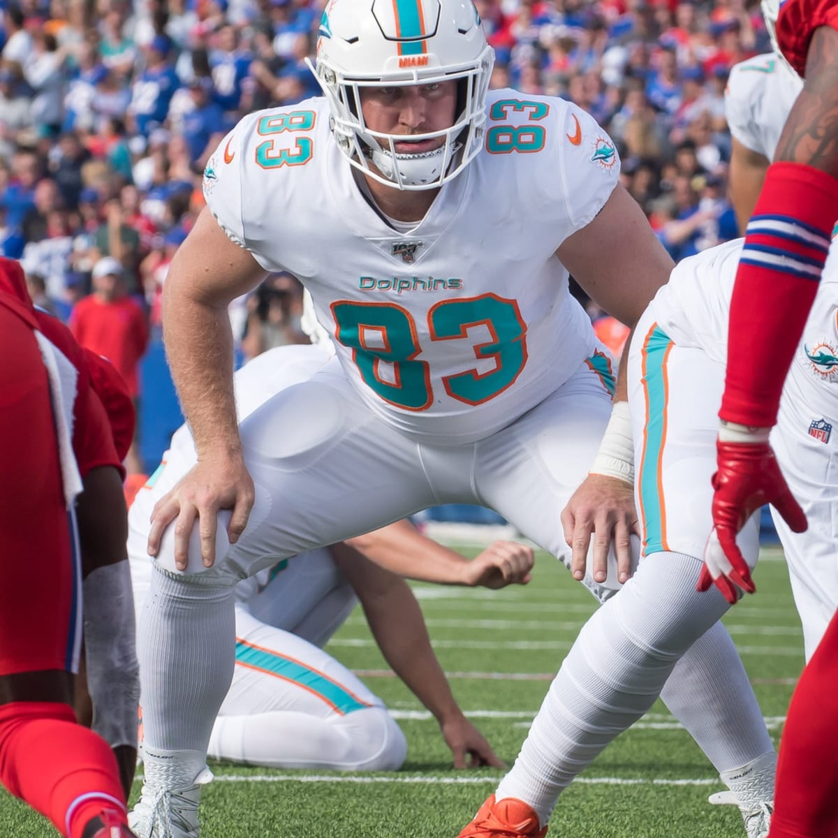 Dolphins release Nick O'Leary after TE was responsible for key interception  vs. Steelers – Sun Sentinel