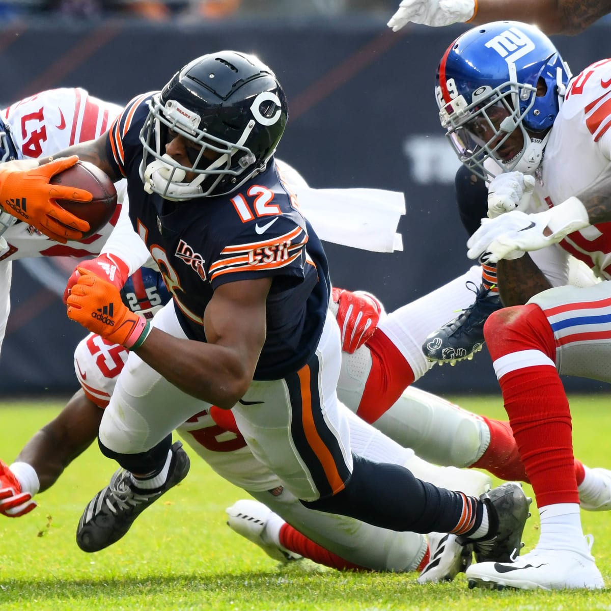 Bears Darnell Mooney reaches 1,000 receiving yards Yardage stats