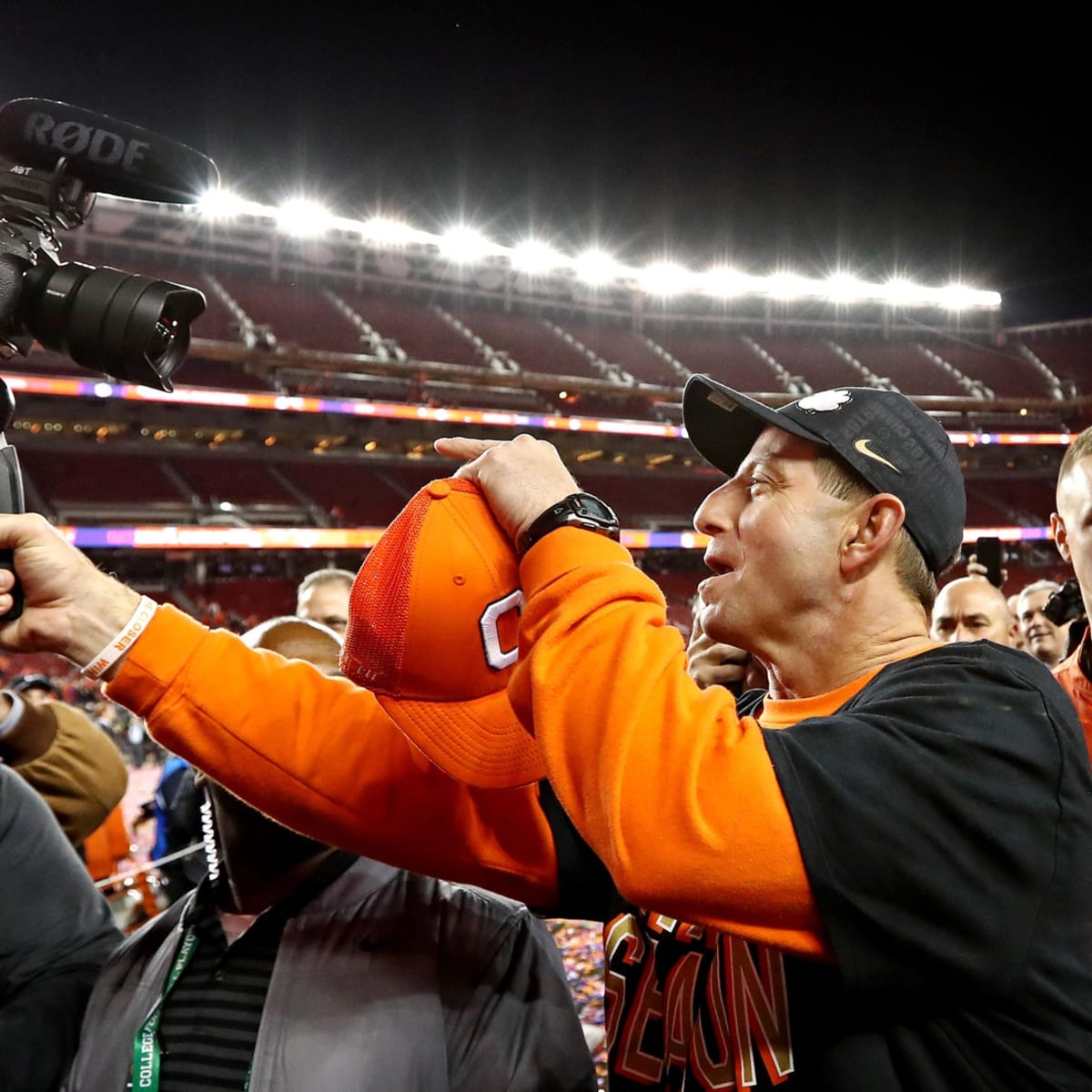 Dabo Swinney, Nick Saban Have Very Different Gatorade Bath Histories