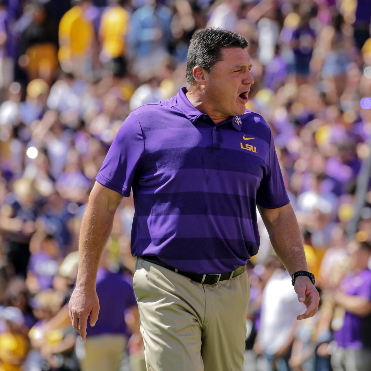 LSU coach Ed Orgeron's former players recall his intense motivational  tactics