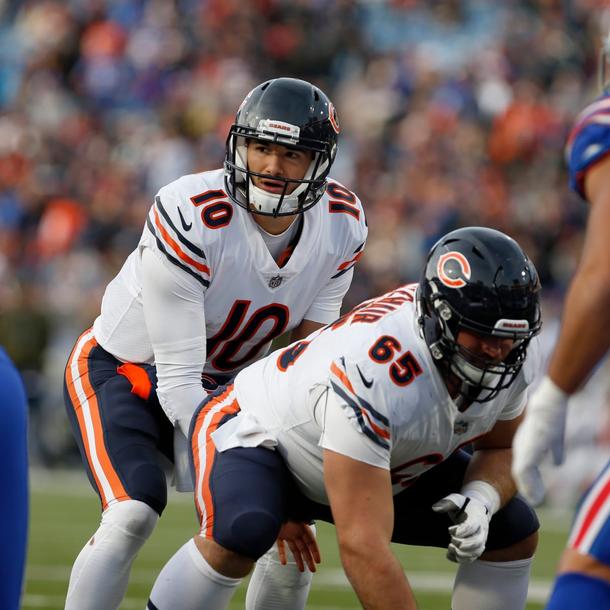 Chicago Bears center Cody Whitehair (65) and guard Michael