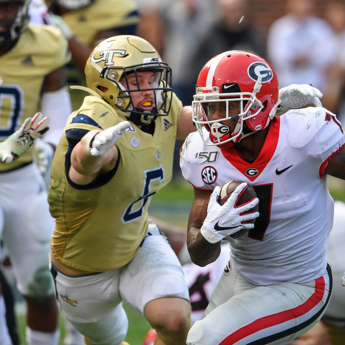 PFF Analyst: Georgia's D'Andre Swift 'not worth a first rounder'