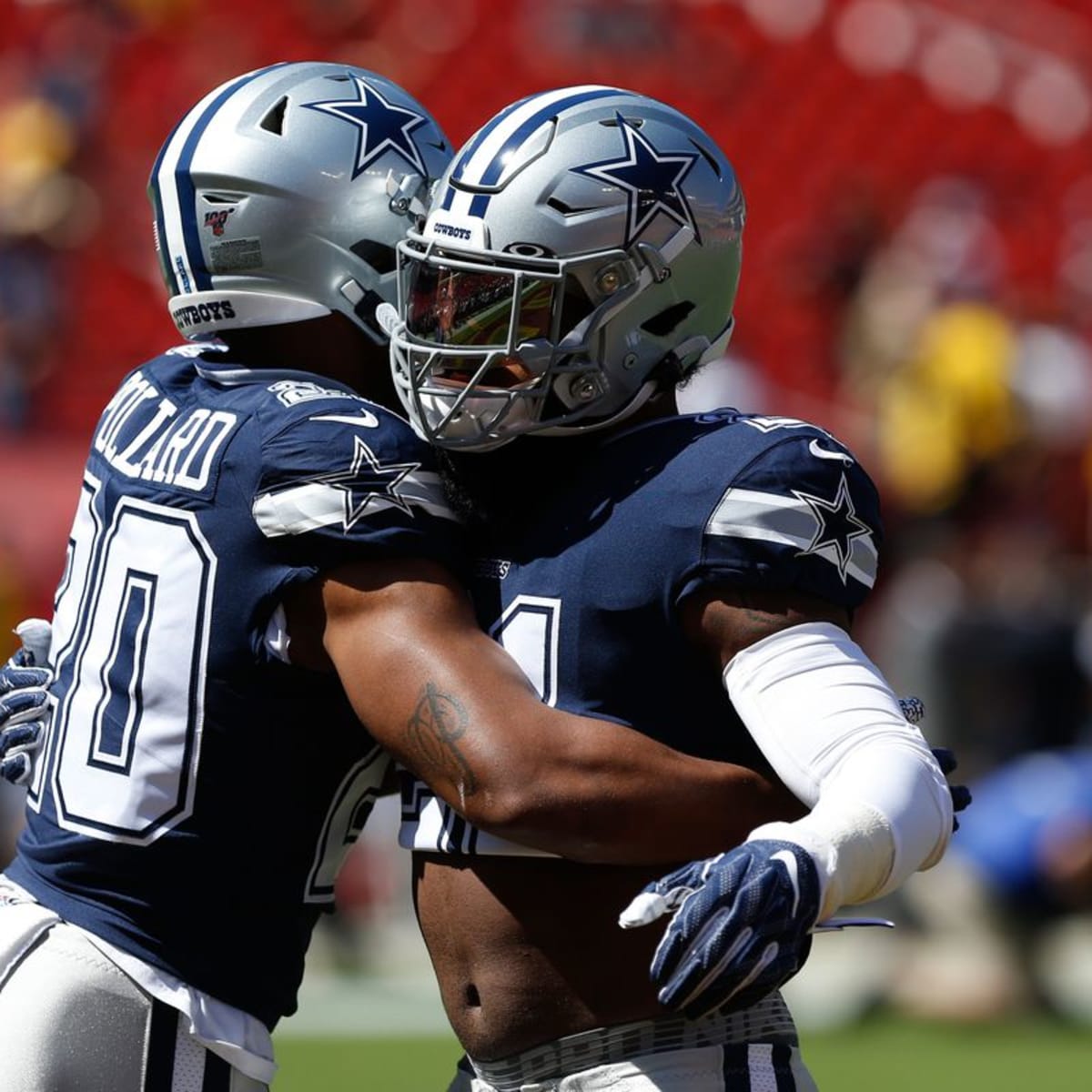 Official brothers Zeke Ezekiel Elliott Tony Pollard Dallas Cowboys