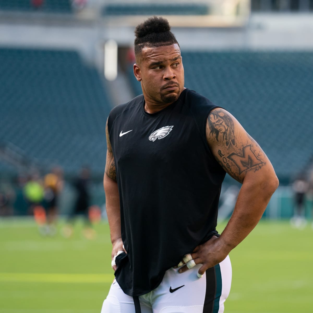 Brandon Brooks says he had to leave Eagles' loss to Seahawks due to anxiety, Philadelphia Eagles