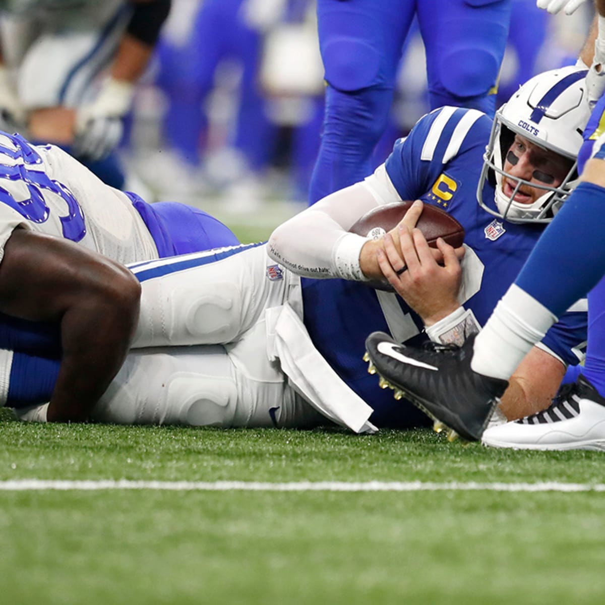 Colts plan to start QB Carson Wentz (ankles) vs. Titans