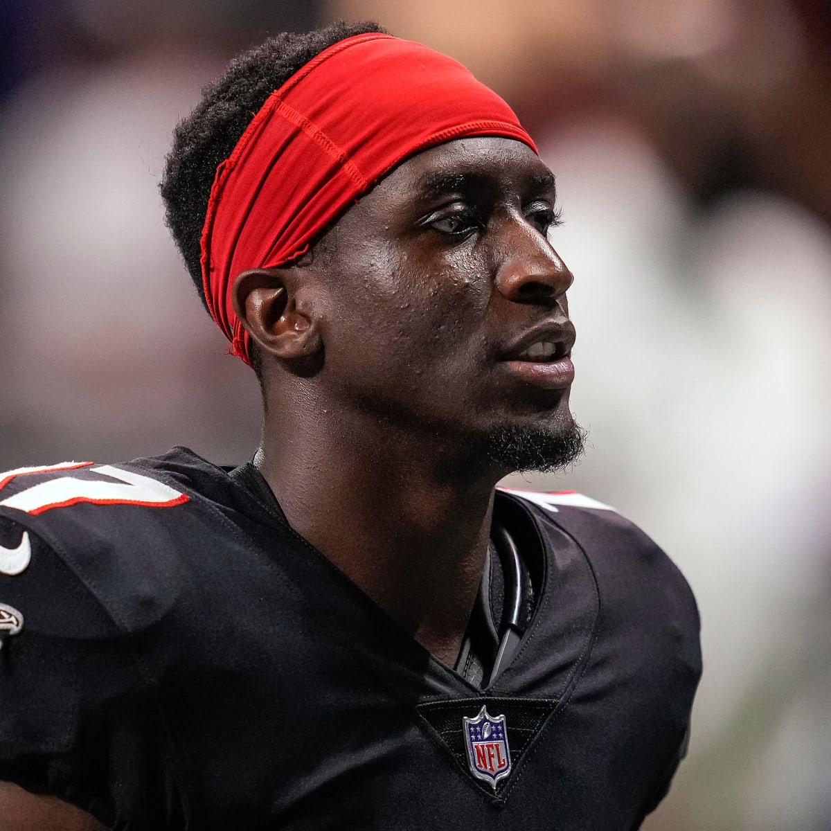 Olamide Zaccheaus of the Atlanta Falcons catches a pass while News Photo  - Getty Images