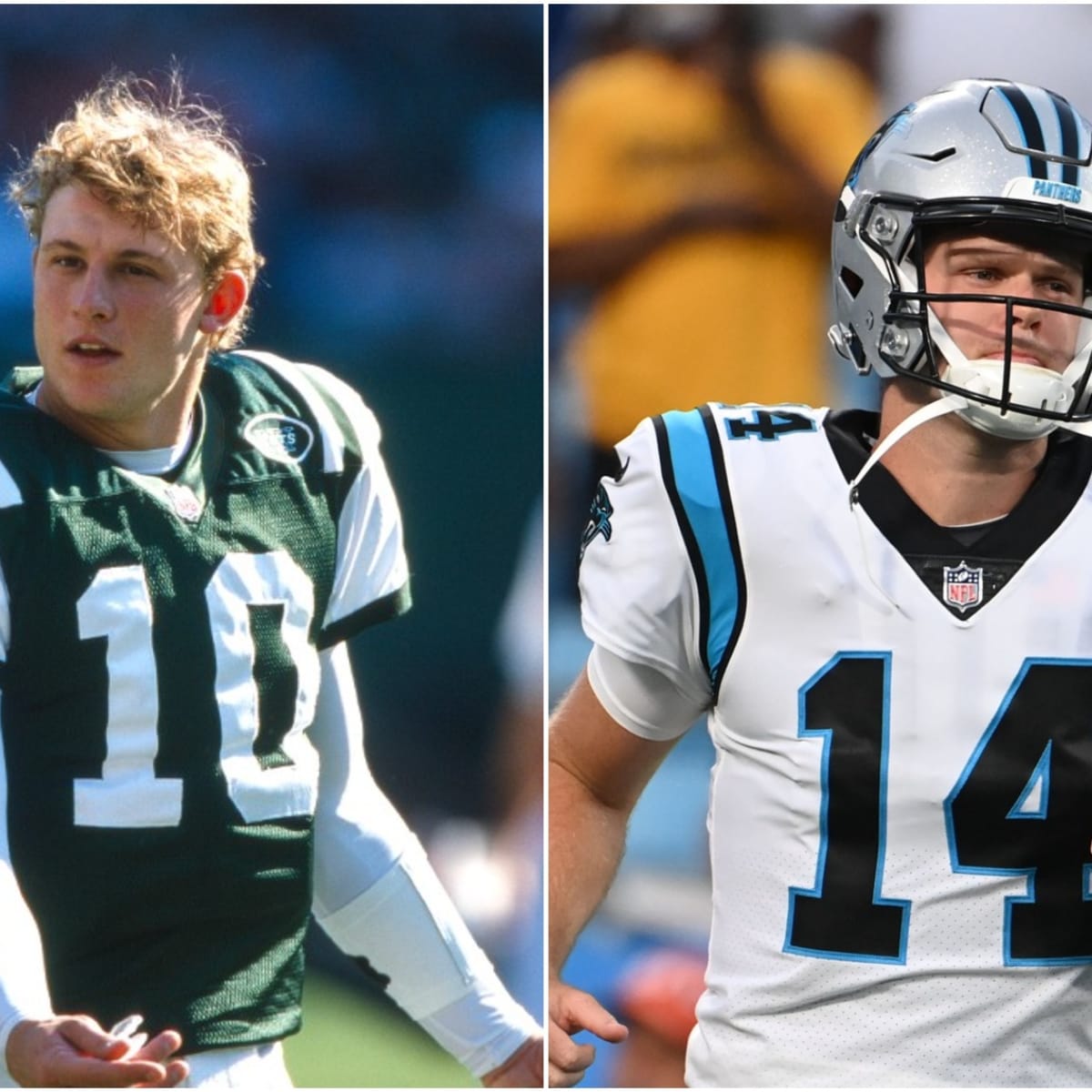 Panthers Make Sam Darnold Helment with Logo He Drew