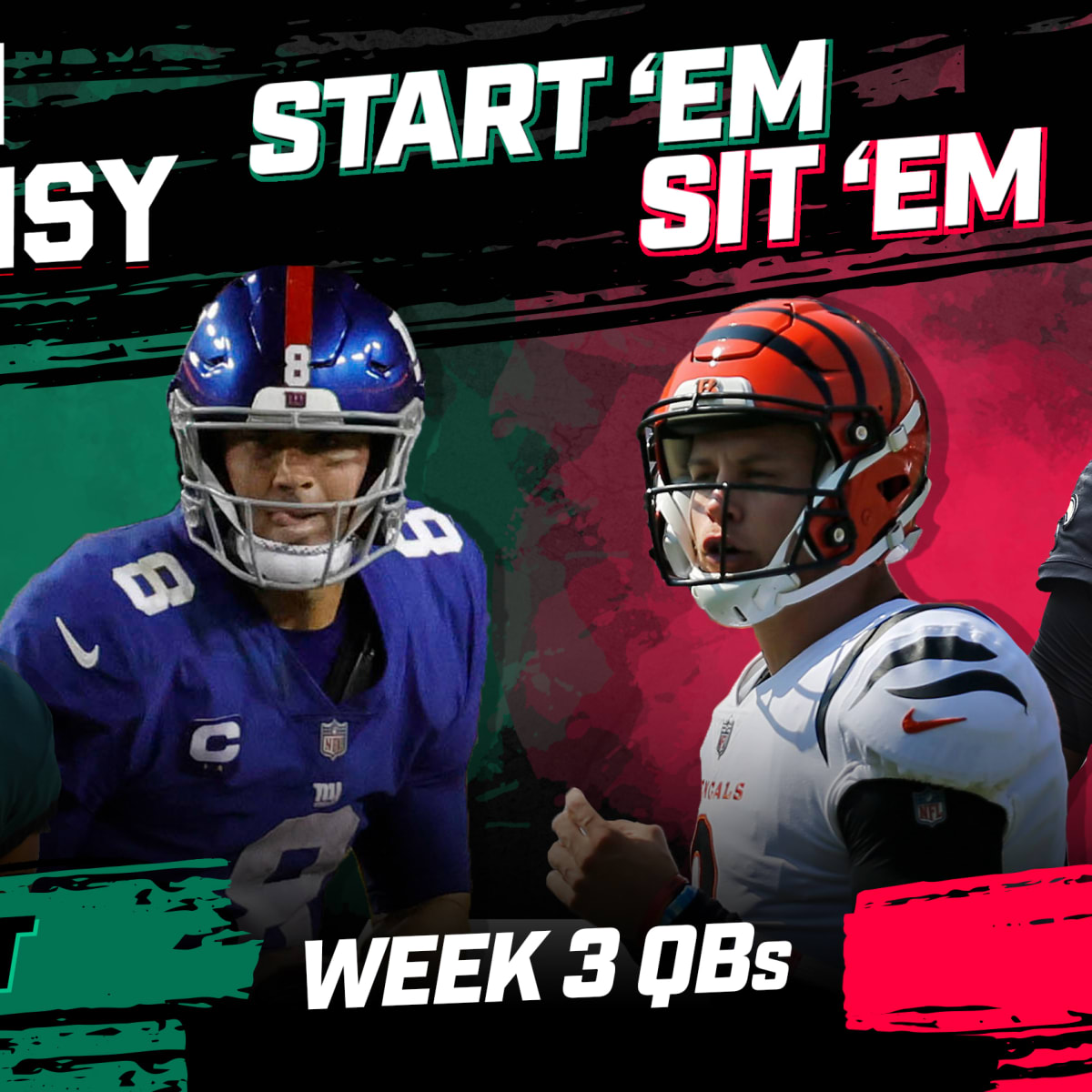 Fantasy Football: Week 3 QB Start or Sit Guide - All Matchups! — Eightify