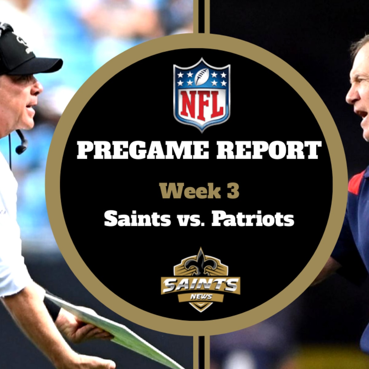 Saints vs. Patriots Halftime Report  Week 3 - Sports Illustrated New  Orleans Saints News, Analysis and More