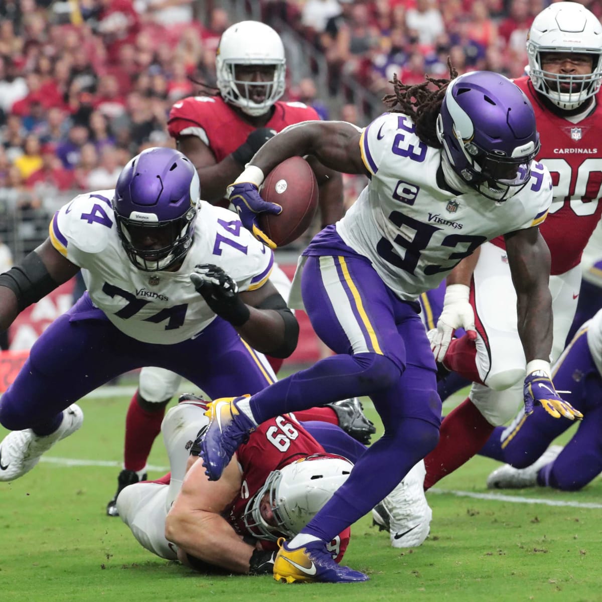 Minnesota Vikings RB Dalvin Cook ruled a game-time decision for