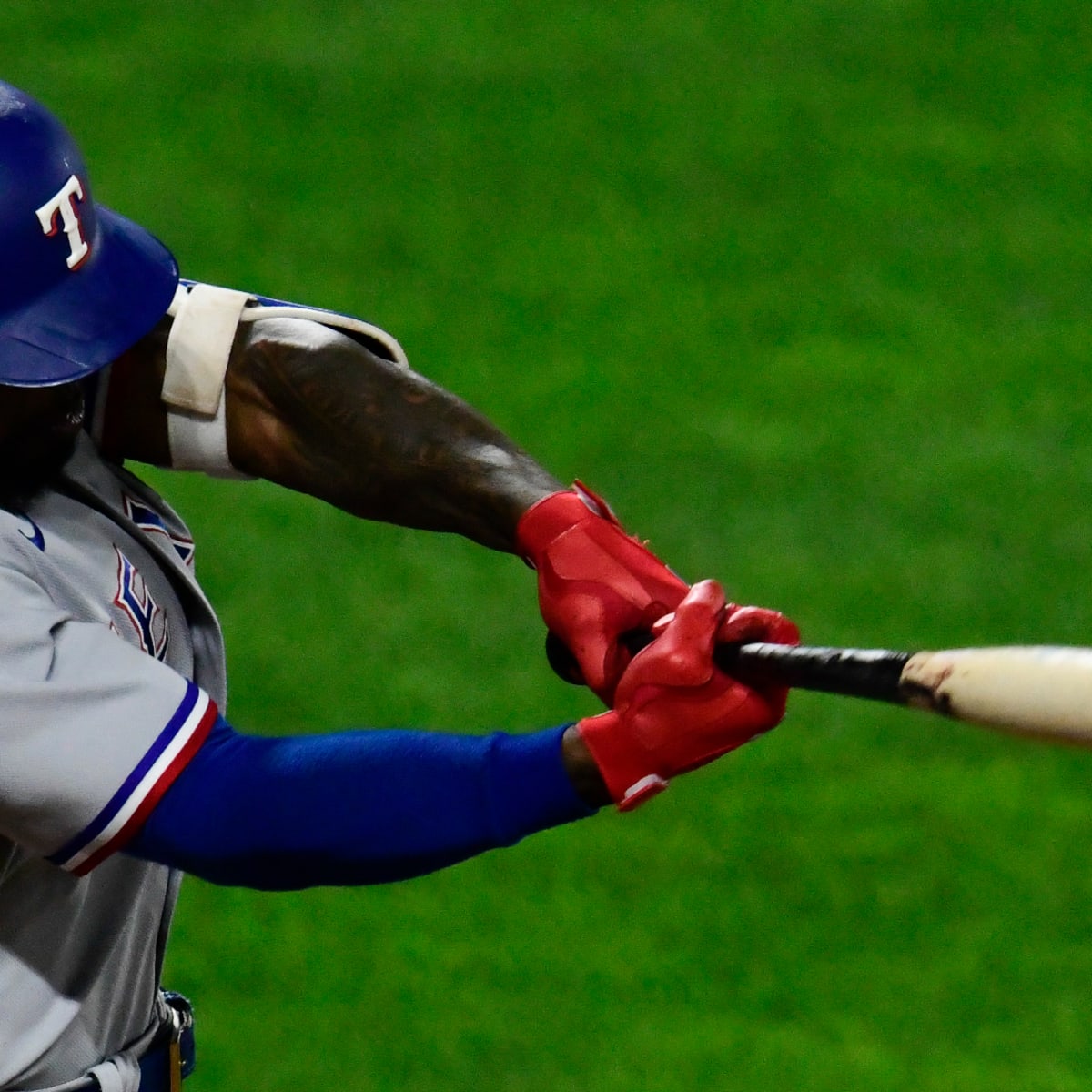 Texas Rangers Ooutfielder Adolis Garcia Extends Hit Streak to 23 Games -  Sports Illustrated Texas Rangers News, Analysis and More