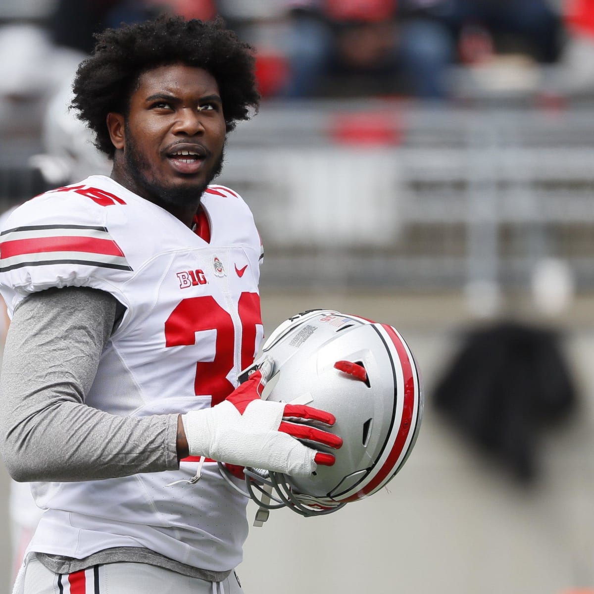Dismissed from Ohio State, LB K'Vaughan Pope apologizes after storming off  field during Akron game 