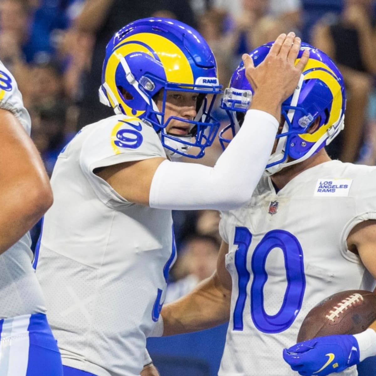 Matthew Stafford rocks a shirt with throwback photo of Cooper Kupp