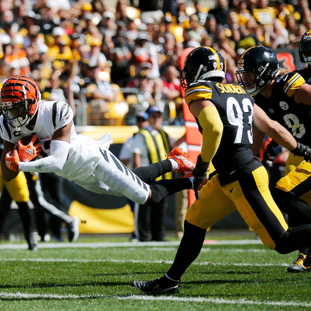 Tyler Boyd says Steelers gave up late during Bengals win