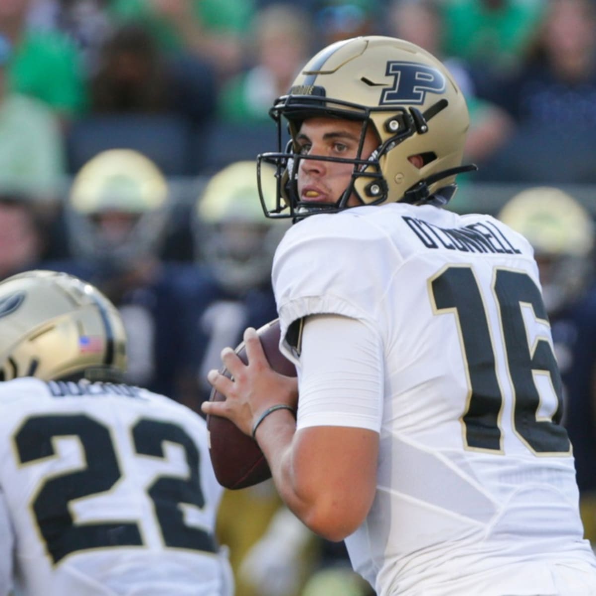 Rookie quarterback Aidan O'Connell's top throws from his second