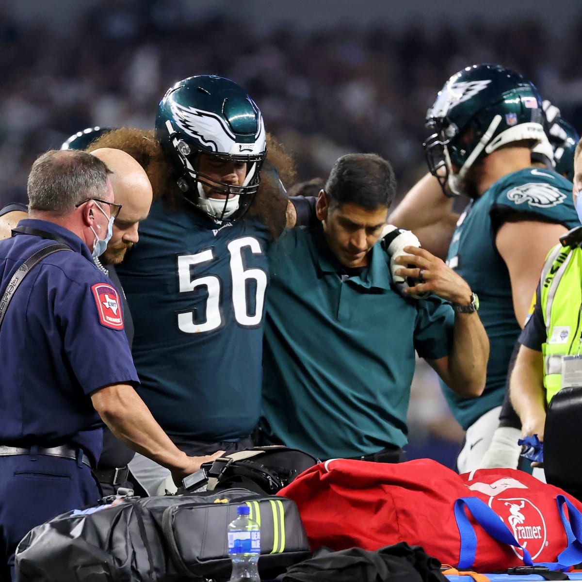 Change of the right guard: Eagles' Isaac Seumalo expected to