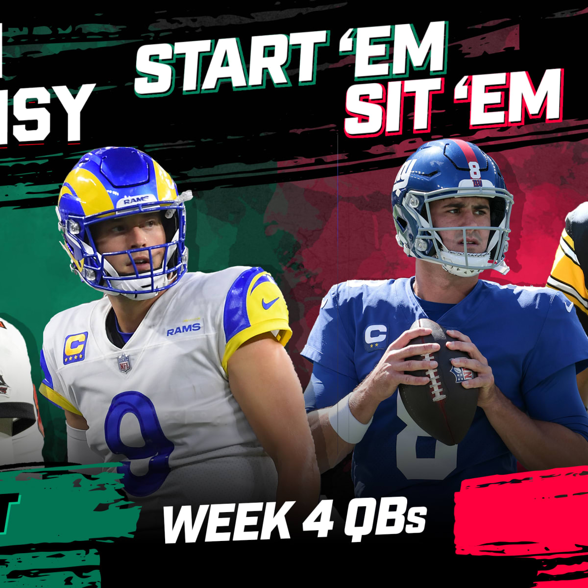 Start 'Em, Sit 'Em Fantasy Football Week 4: Quarterbacks - Fades, Sleepers,  Matchups, DFS Bargains - Sports Illustrated