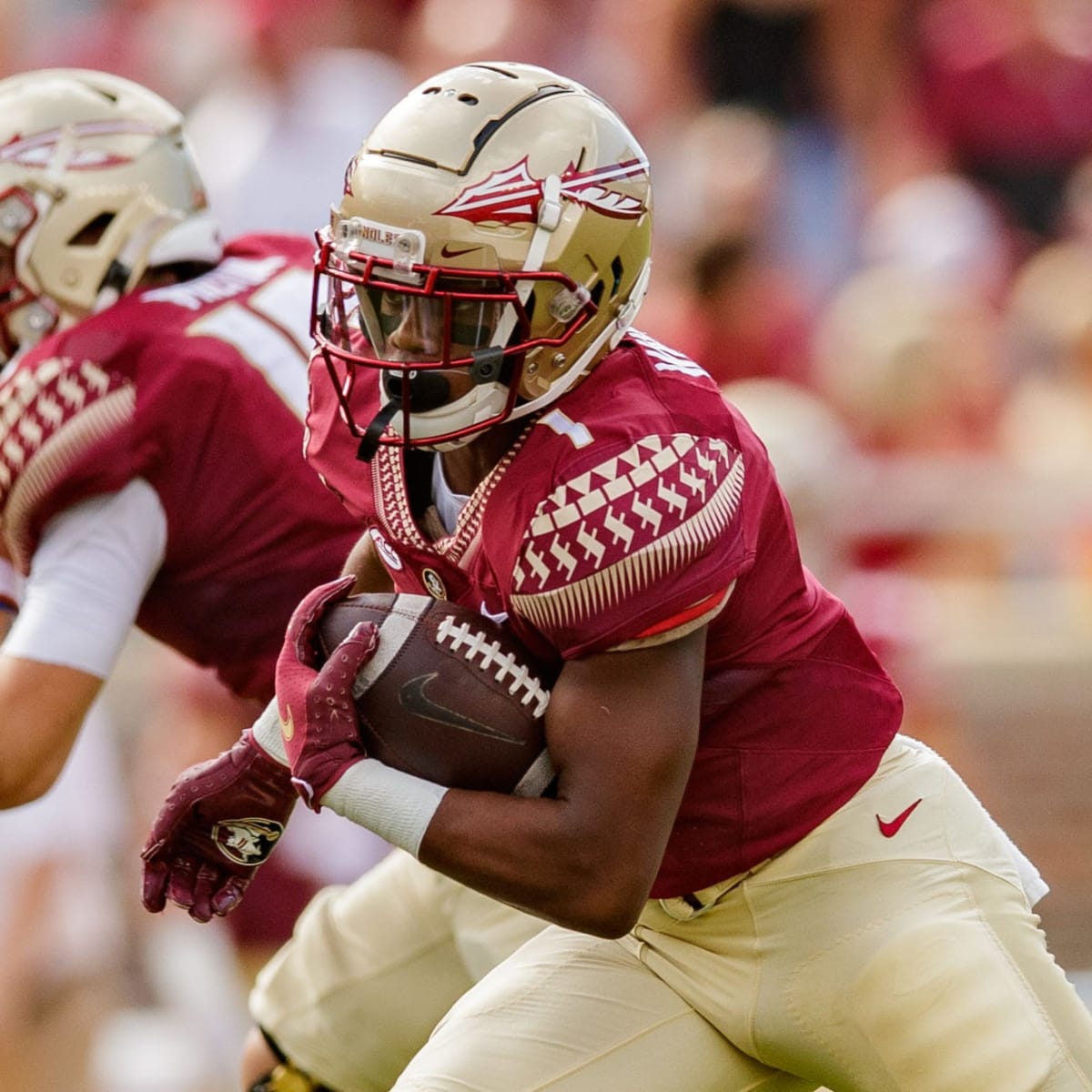 Florida State Star Wide Receiver Keon Coleman Unveils New Apparel After  Record Debut - Sports Illustrated Florida State Seminoles News, Analysis  and More