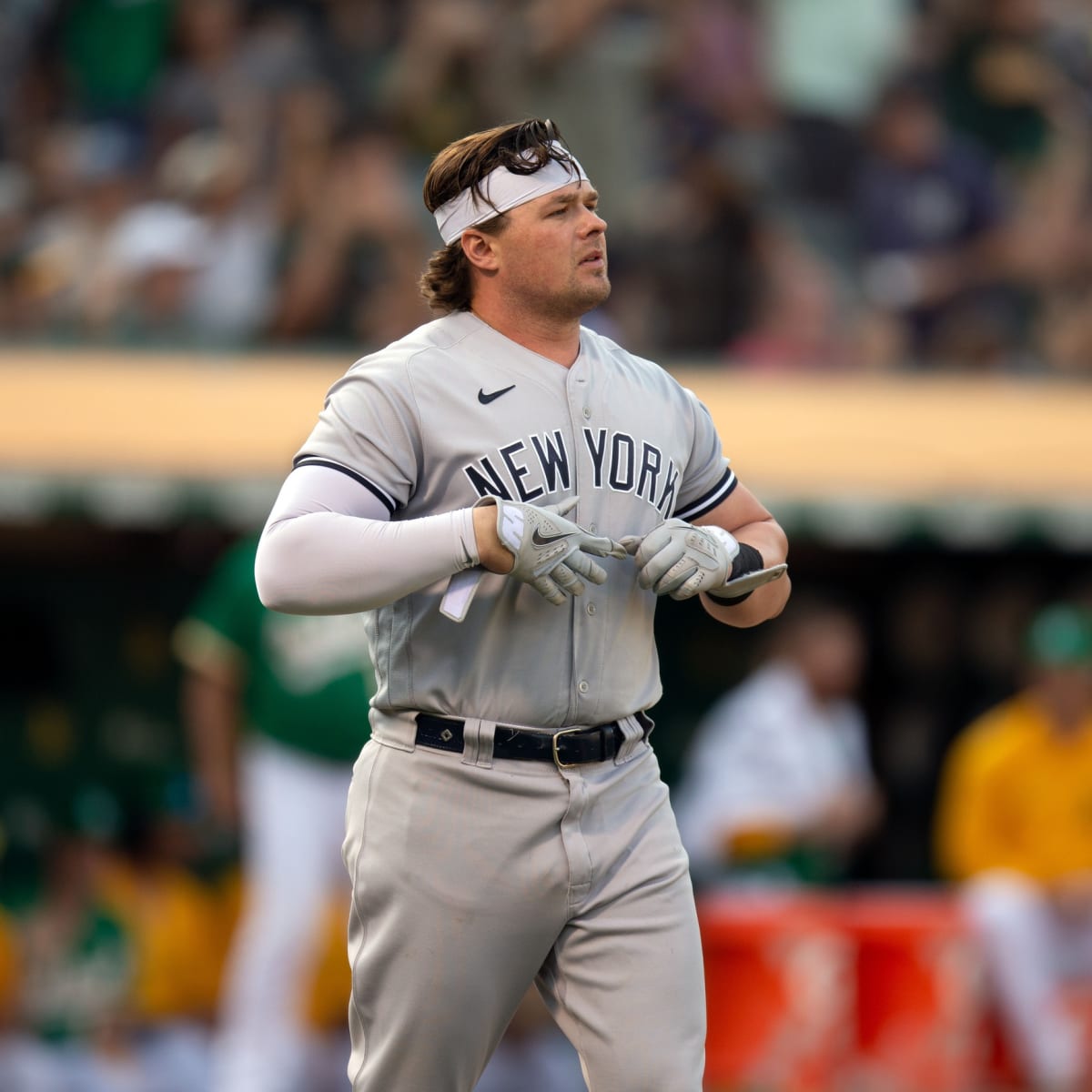 Luke Voit lifting like a maniac will remind you he should be Yankees first  baseman