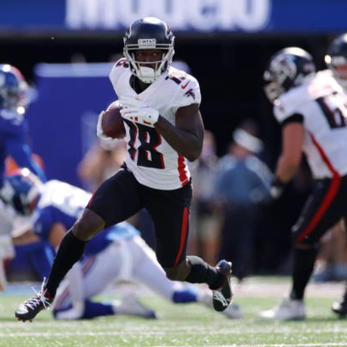 Calvin Ridley scores first NFL touchdown after gambling suspension