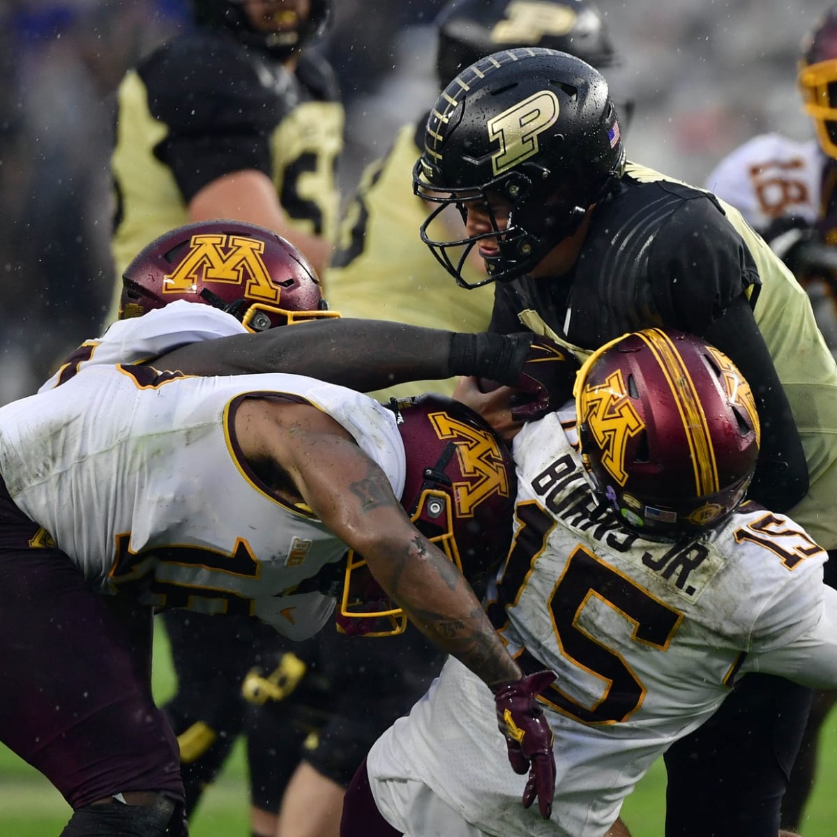 Freshman Treyson Potts scores first touchdown for Gophers before getting  hurt