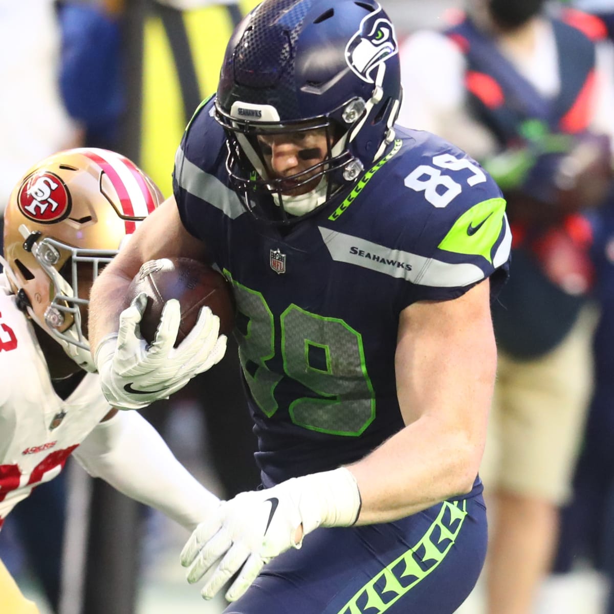 Seahawks draftee Will Dissly details his transition from DL to TE