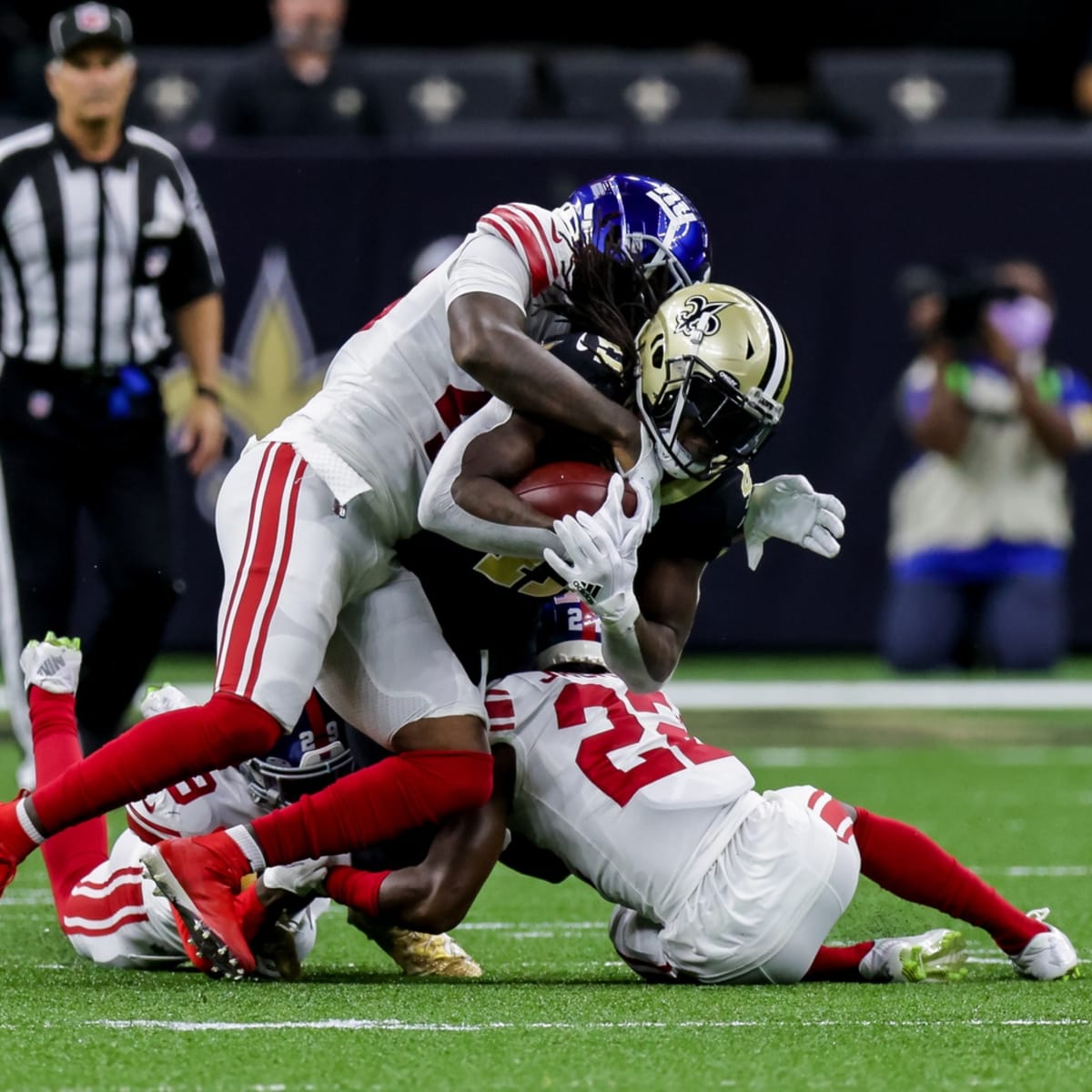 New York Giants Top New Orleans Saints 27-21 in Overtime for First Win of  2021 - Sports Illustrated New York Giants News, Analysis and More