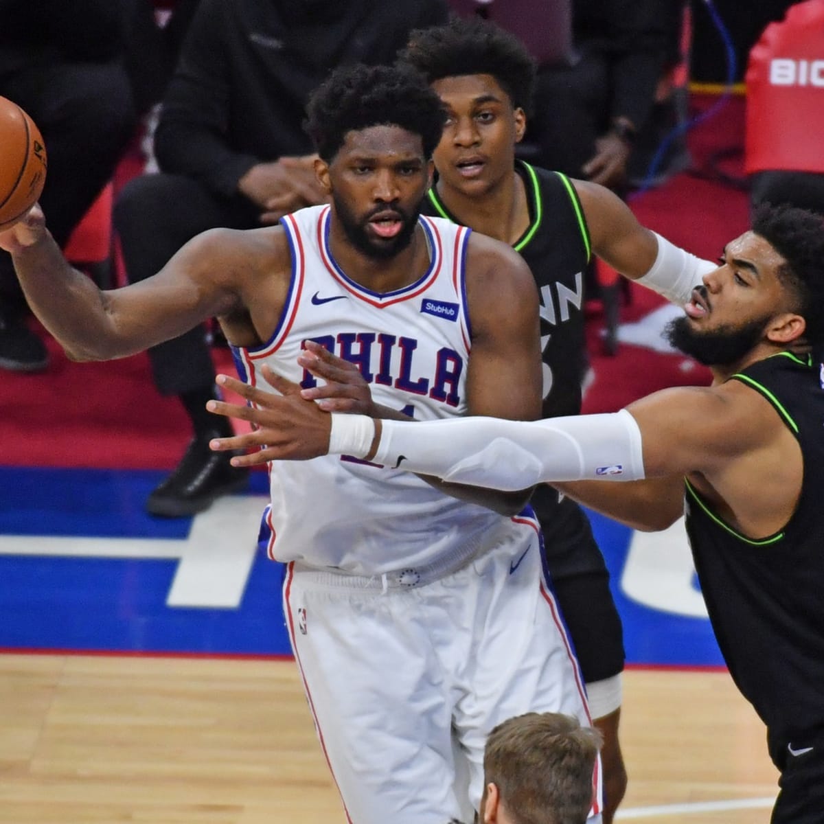 Embiid, Maxey Soak in Phillies Playoff Vibes Before Sixers' Season