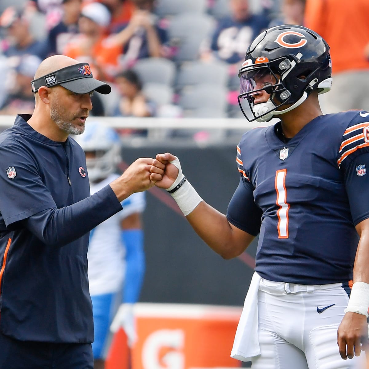 Justin Fields among 3 things that stood out to Matt Nagy after