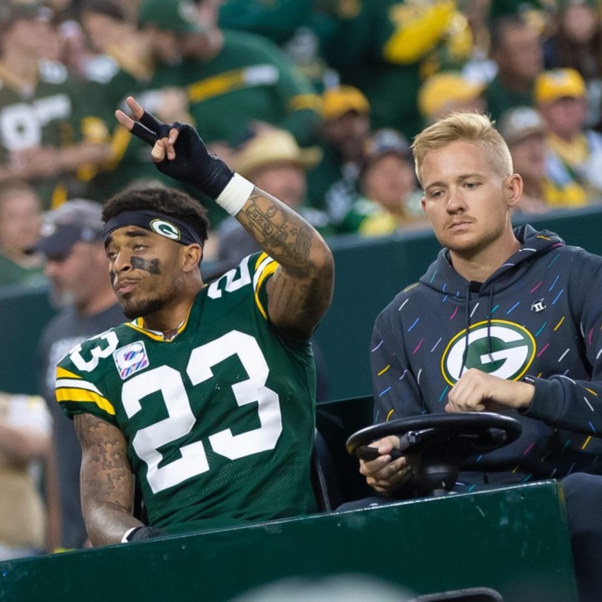 Packers evaluating latest shoulder injury for CB Kevin King