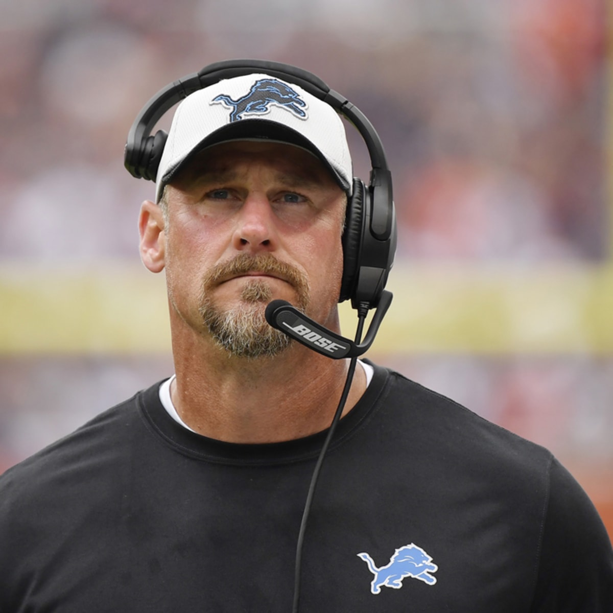 Lions Head Coach Dan Campbell Breaks Down In Tears After Loss