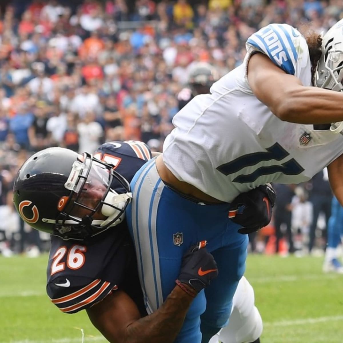 The Lions Fell to the Bears 24-14 at Soldier Field, Providing Justin Fields  His First Starting Win