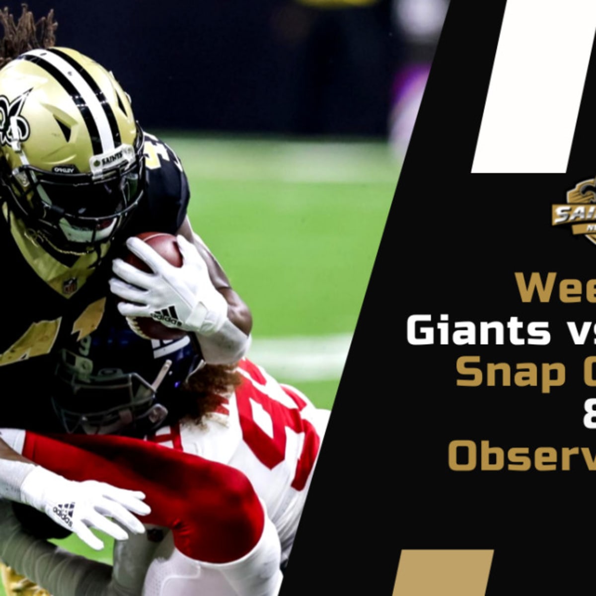 Week 1 New Orleans Saints Snap Counts and Observations - Sports Illustrated  New Orleans Saints News, Analysis and More