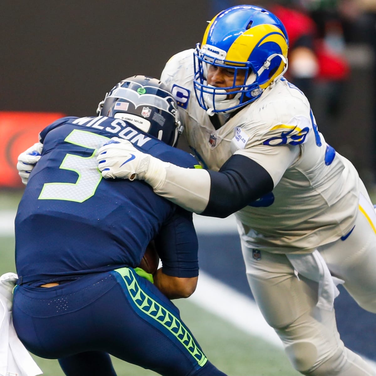 PHOTOS: Game-action moments from Rams vs. Seahawks Week 5 at Lumen Field