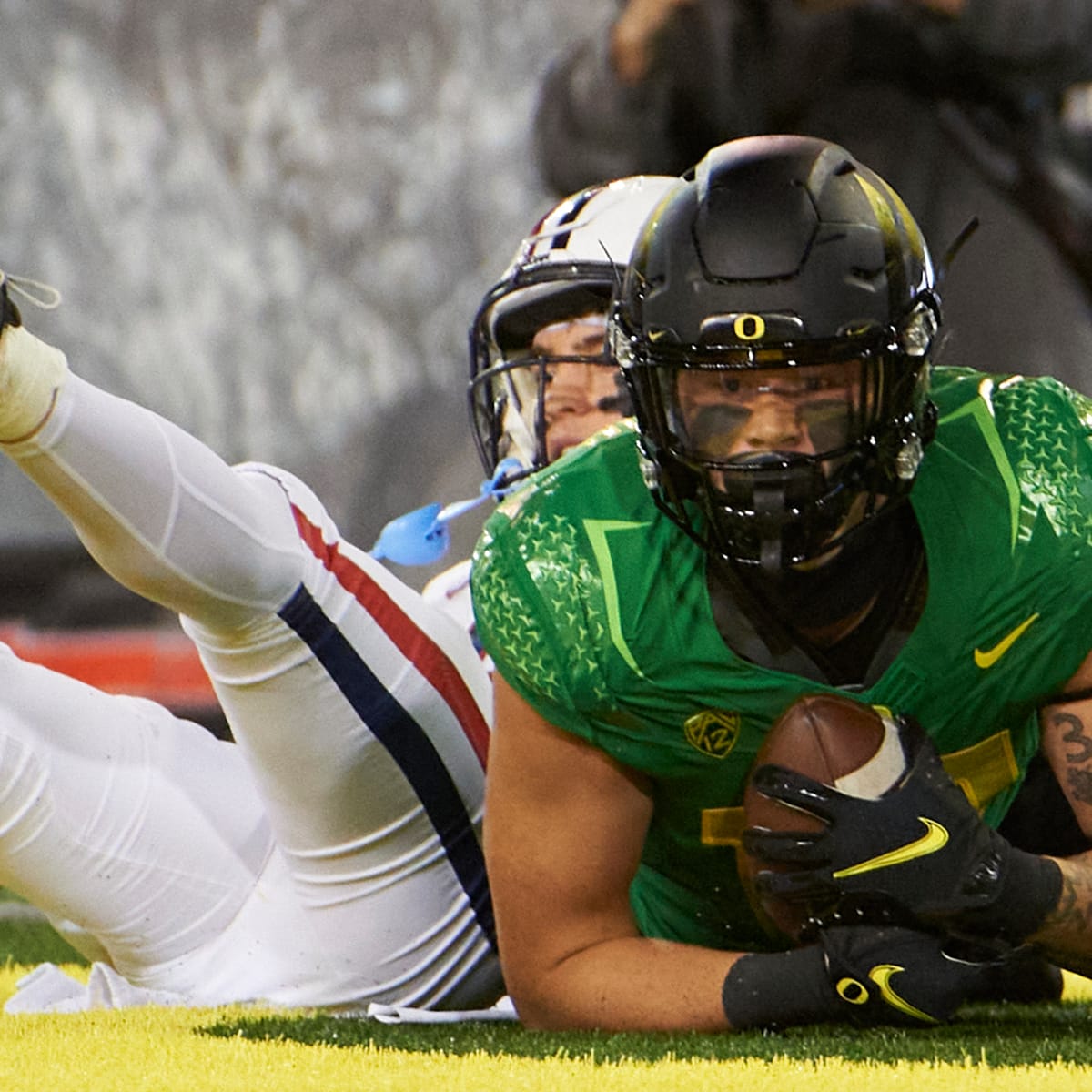 Oregon Ducks tight end Terrance Ferguson out for remainder of spring  practice 