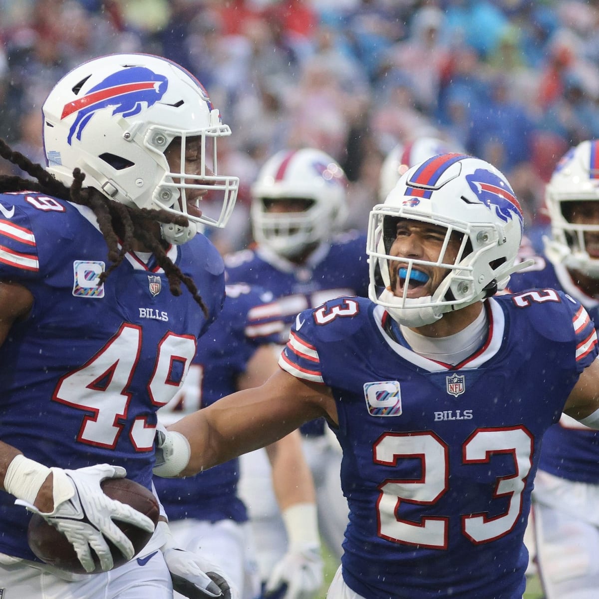 Buffalo Bills draftee linebacker Tremaine Edmunds on air with