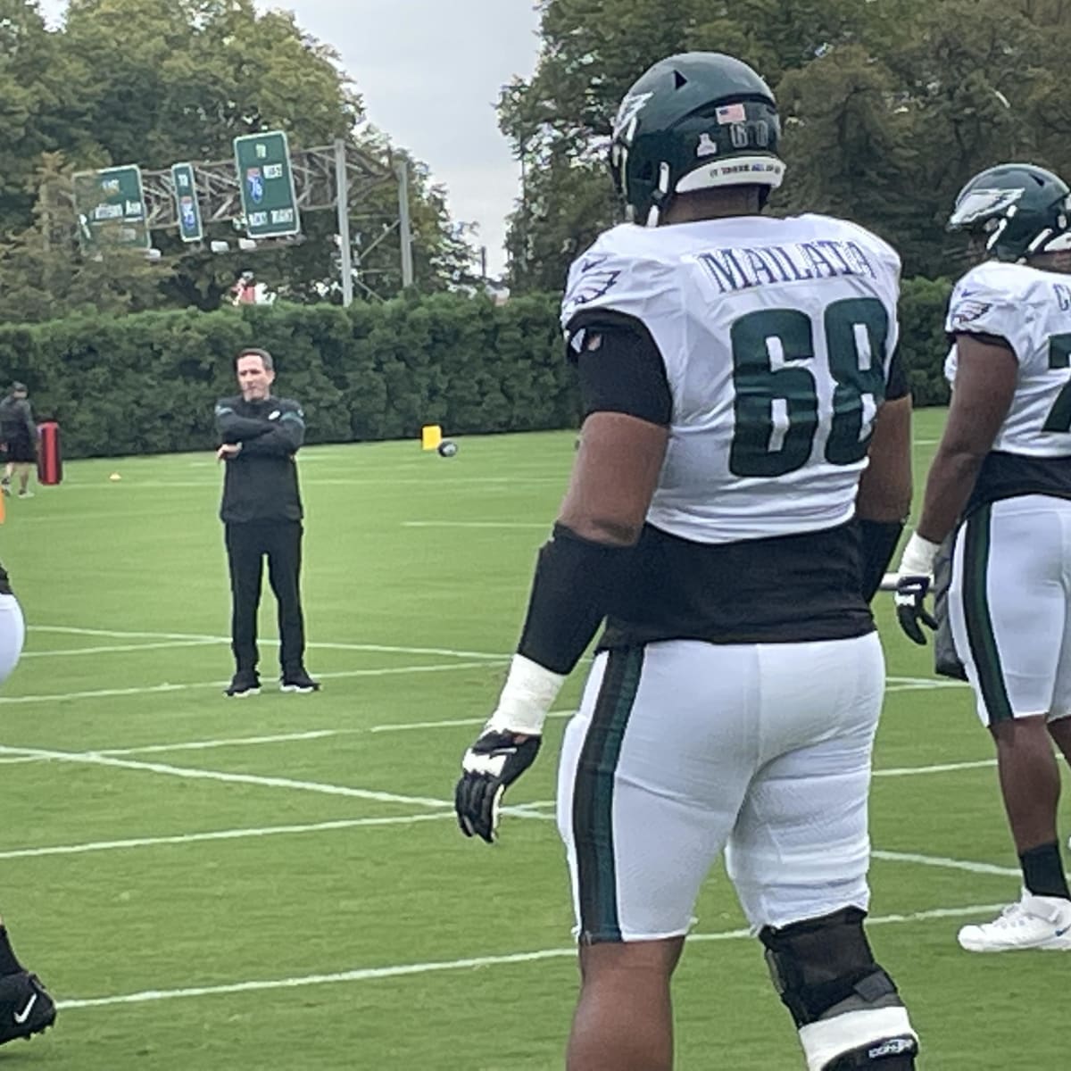 Family matters: Why Eagles' Jordan Mailata tussled with Saints' Marcus  Davenport in blowout win 