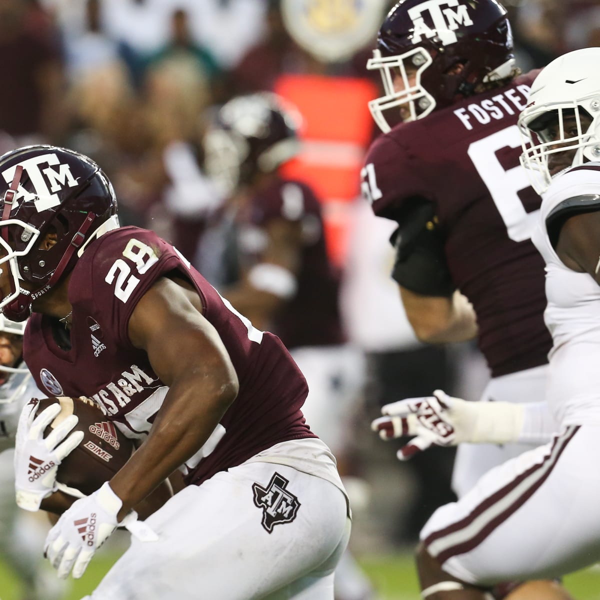 Isaiah Spiller Followed in His Father's Texas A&M Footsteps, Now He's  Taking On the NFL - FanBuzz