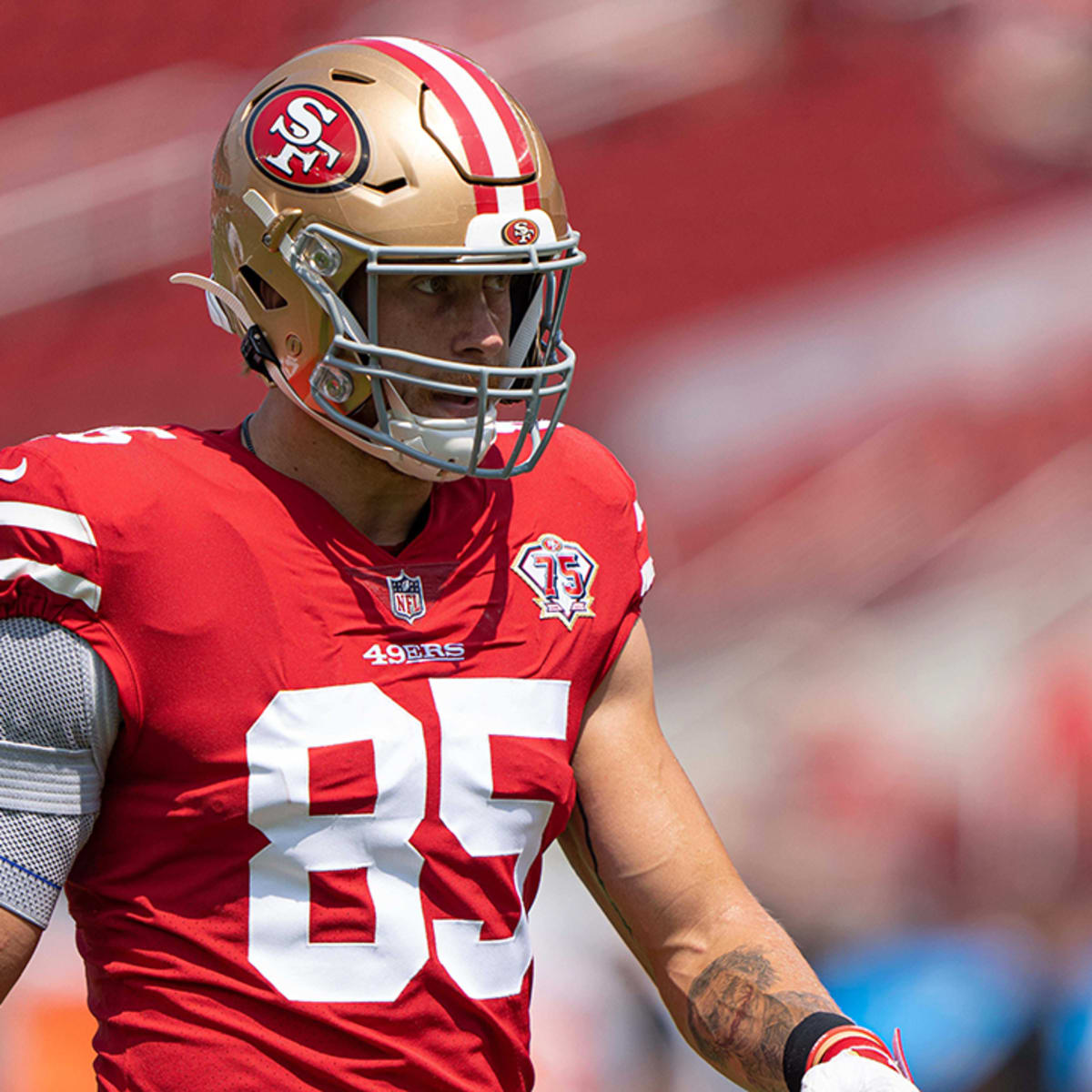NFL injury news: George Kittle is active for 49ers on Sunday