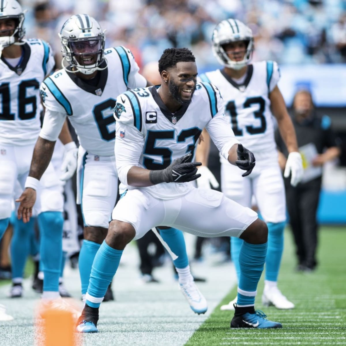 Brian Burns has a pass rush win rate - Carolina Panthers