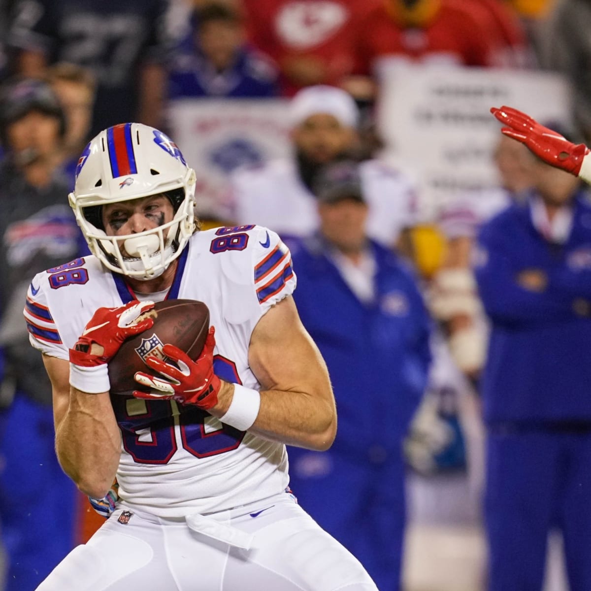 Josh Allen HURDLES L'Jarius Sneed for the 1st Down 