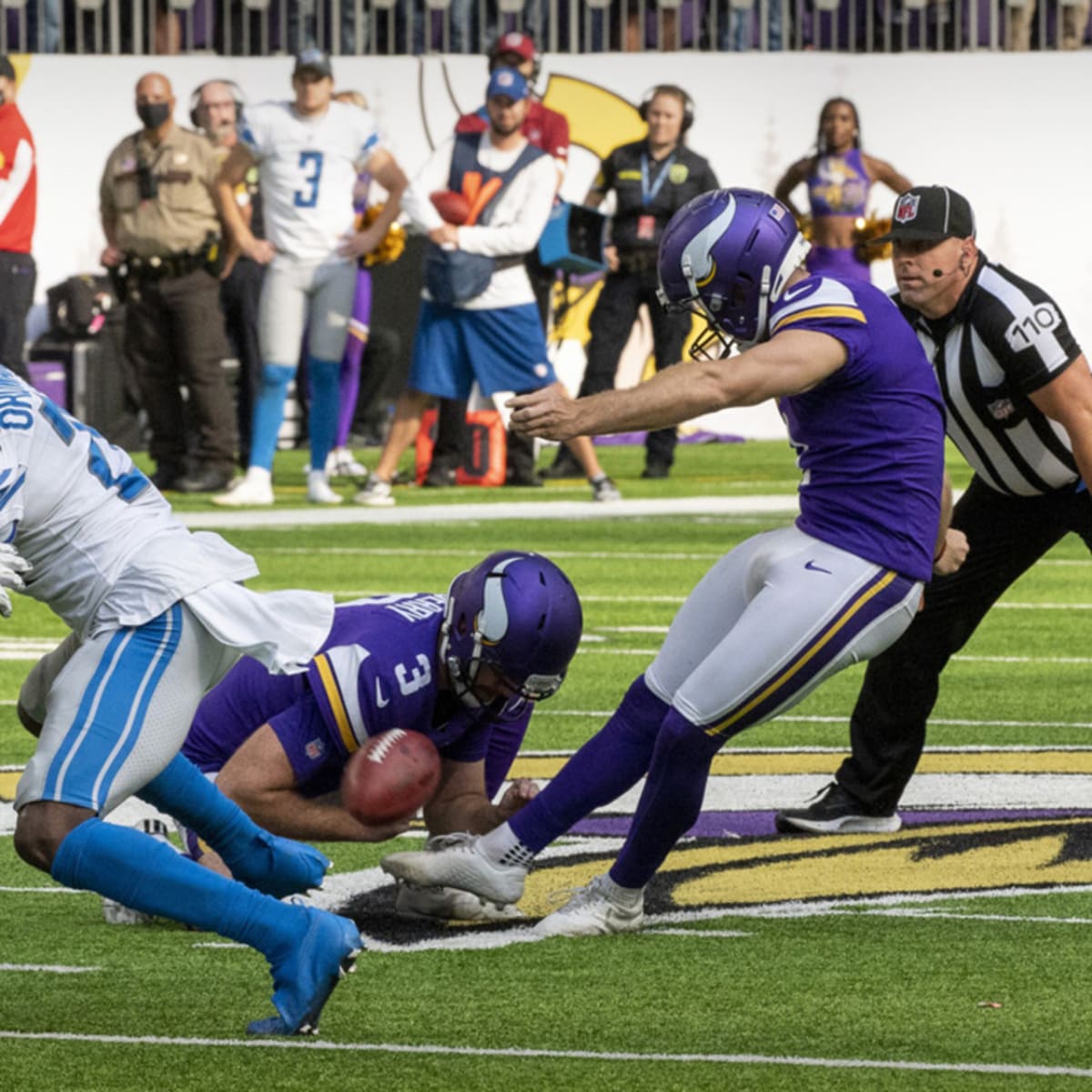 Minnesota Vikings 19, Detroit Lions 17: Joseph's late field goal