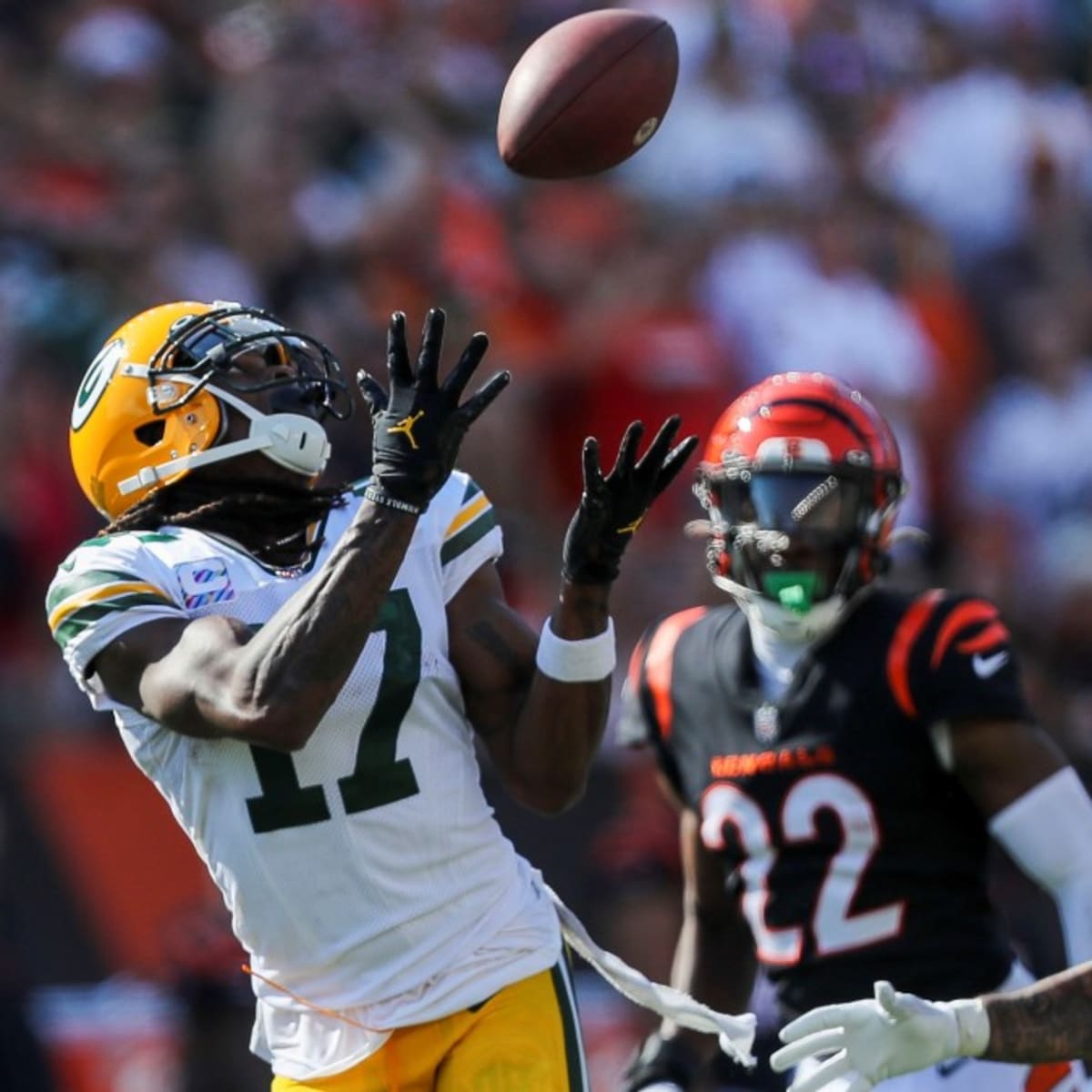 Davante Adams humble to learn in first year with Raiders