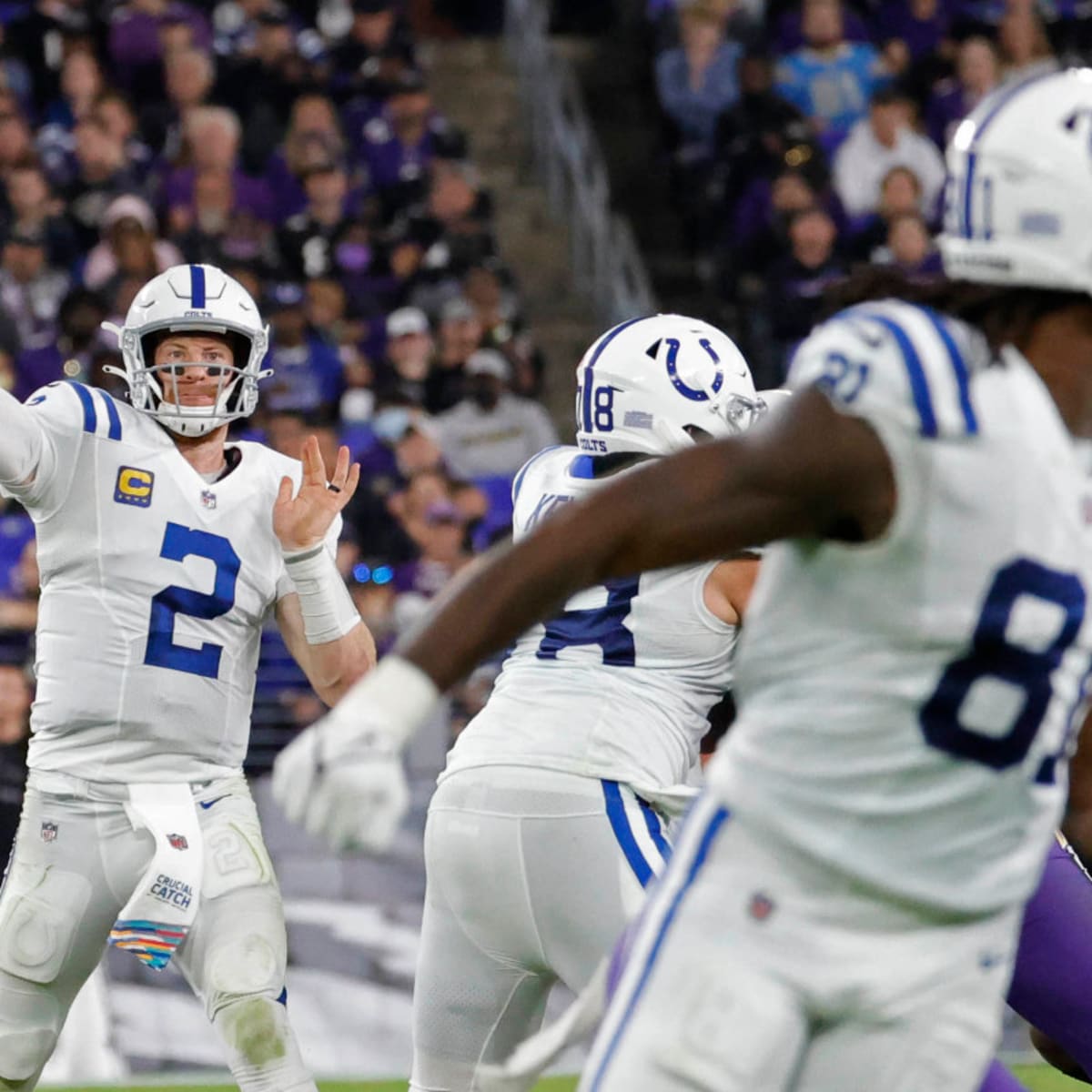 Wentzday: Indianapolis Colts QB Carson Wentz Has Performance to Forget in  Win vs. New England Patriots - Sports Illustrated Indianapolis Colts News,  Analysis and More