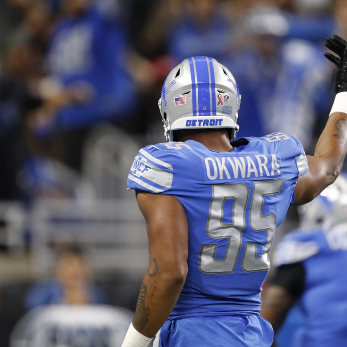 Lions' Romeo Okwara, Julian Okwara 'looking forward to' Charlotte  homecoming on Christmas Eve