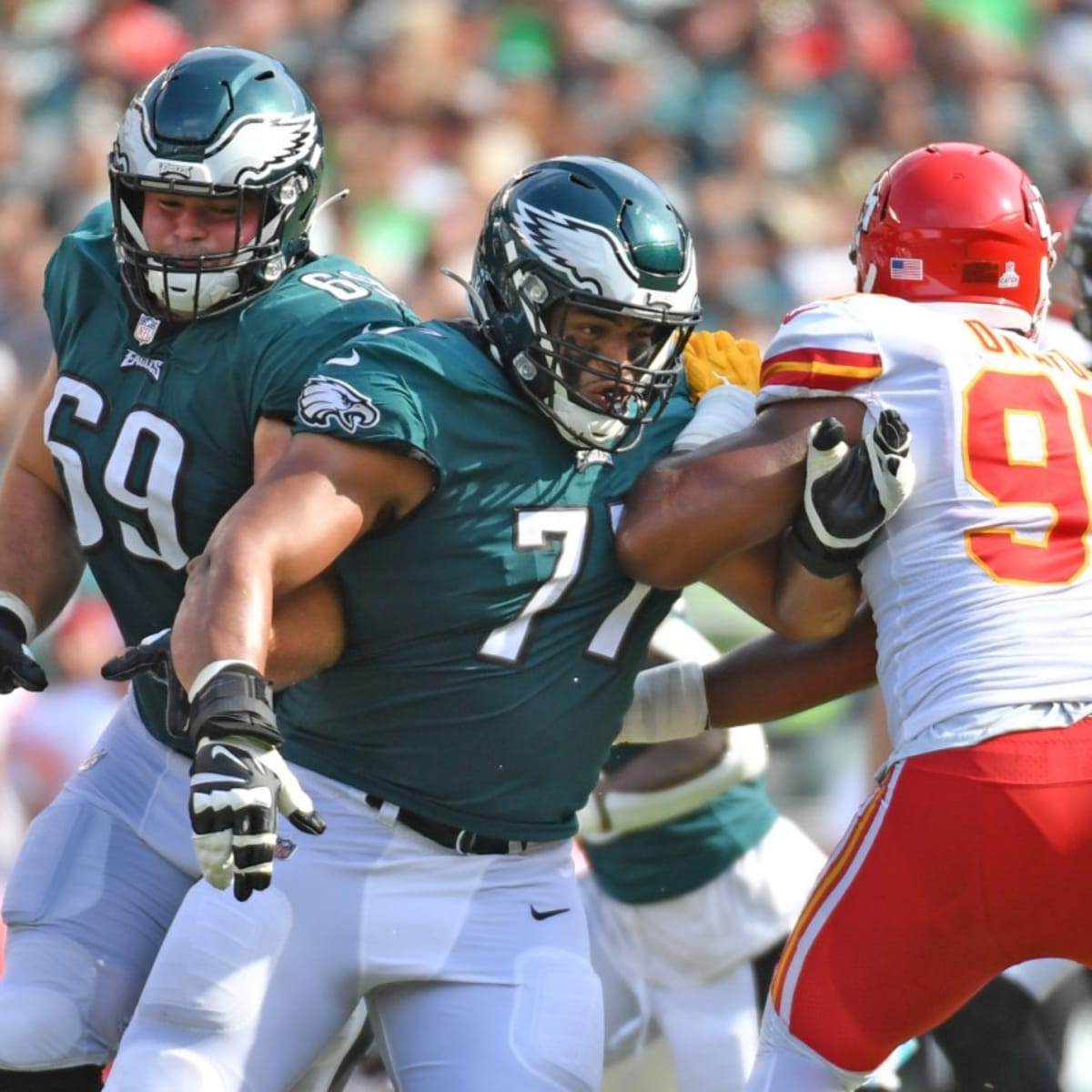 Jason Kelce Takes You Inside the Evolution on Andre Dillard - Sports  Illustrated Philadelphia Eagles News, Analysis and More